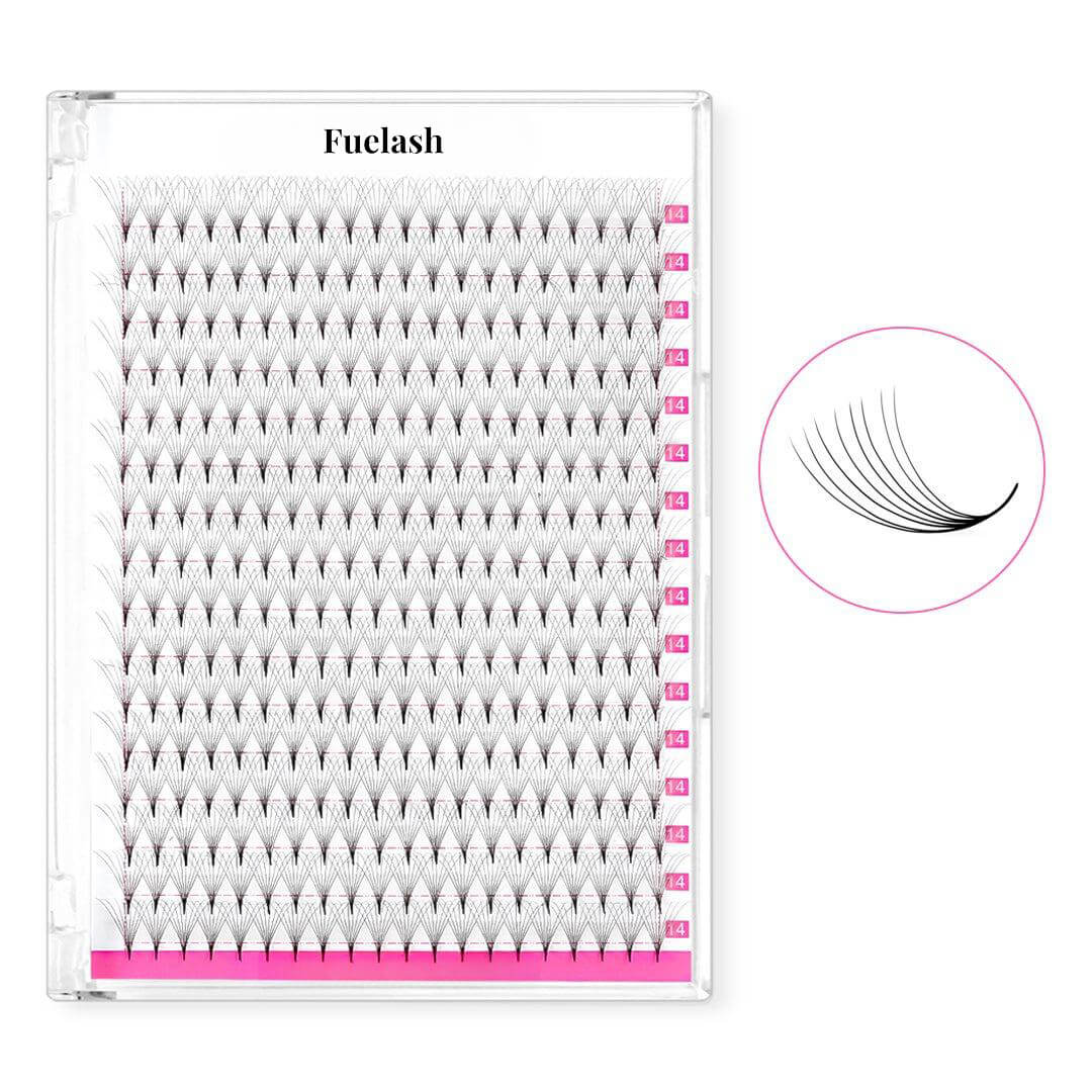 8D Premade Volume Fans Pointy Base