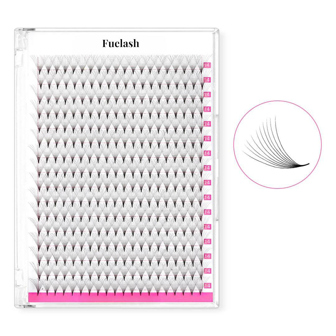 10D Premade Volume Fans Pointy Base