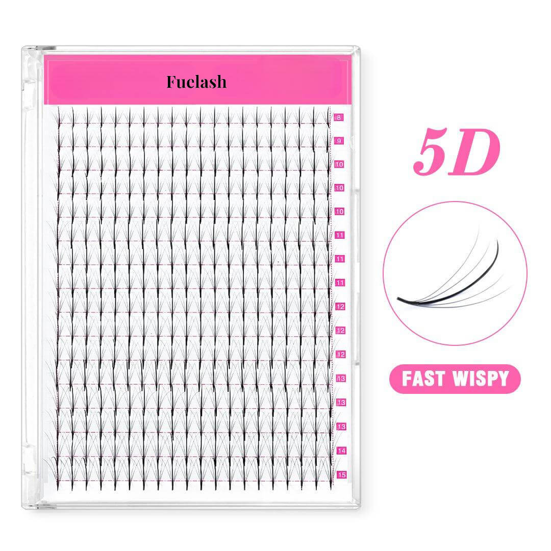 5D Wispy Premade Volume Fans