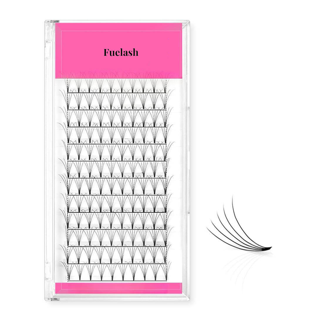 5D Premade Volume Fans Short Stem