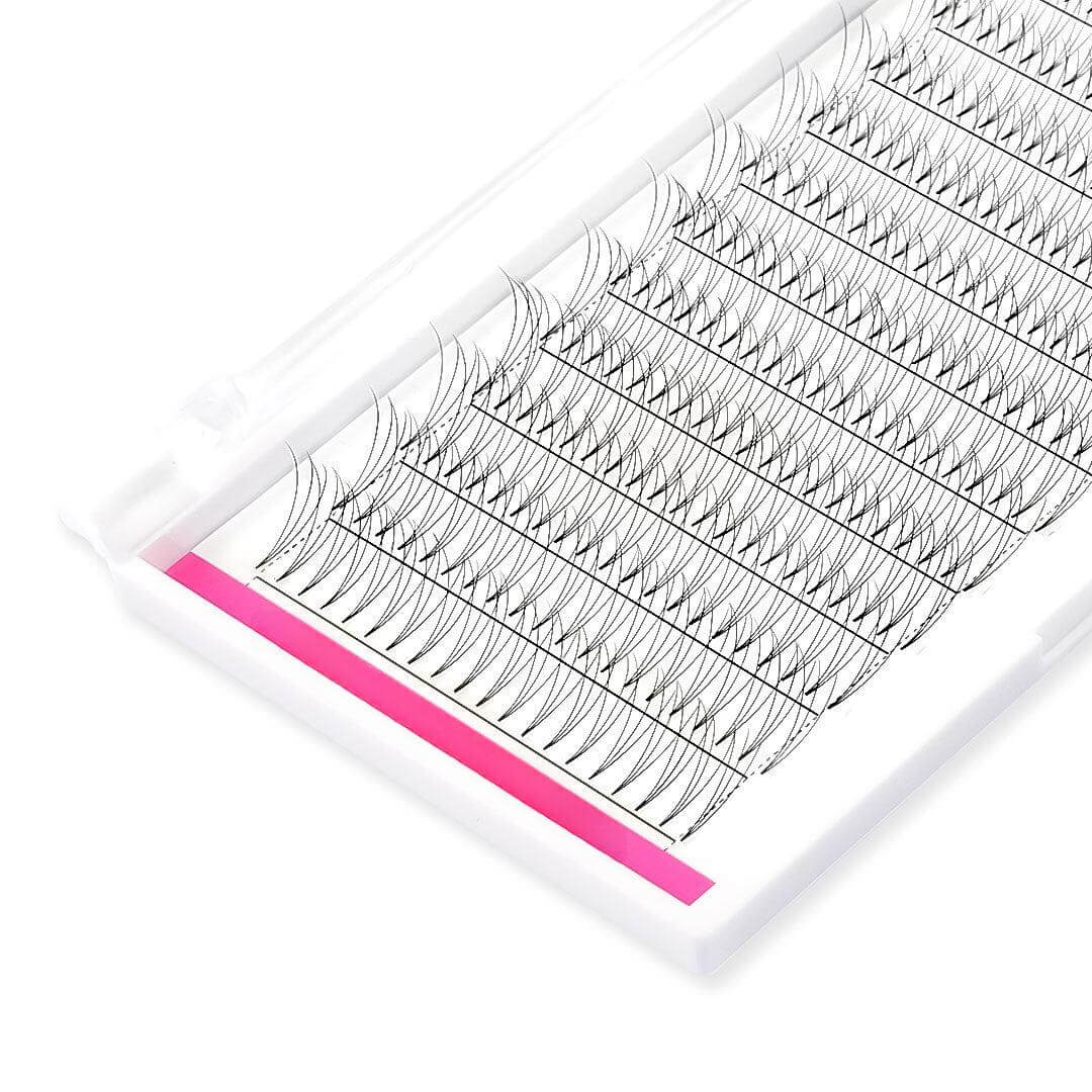 3D Premade Volume Fans Short Stem