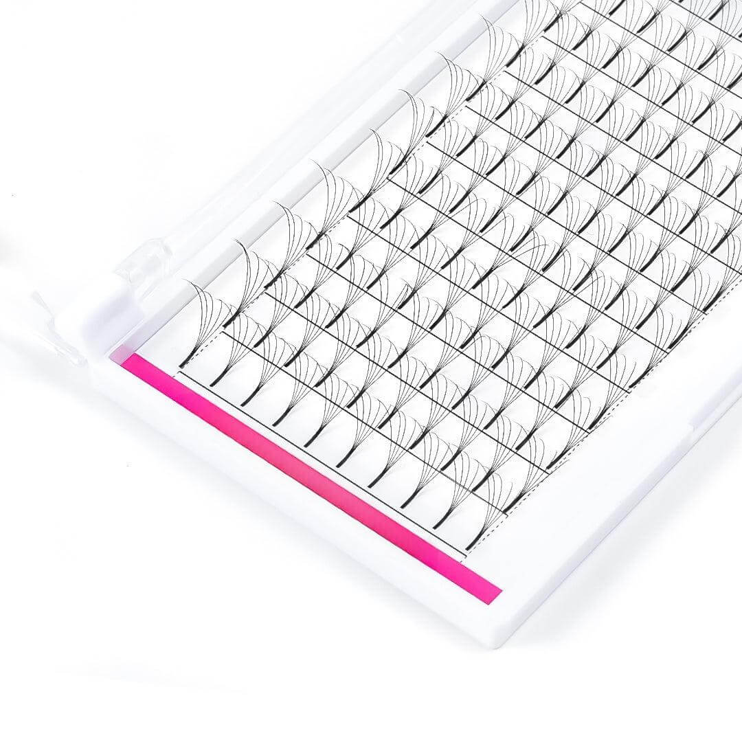 5D Premade Volume Fans Lashes Long Stem