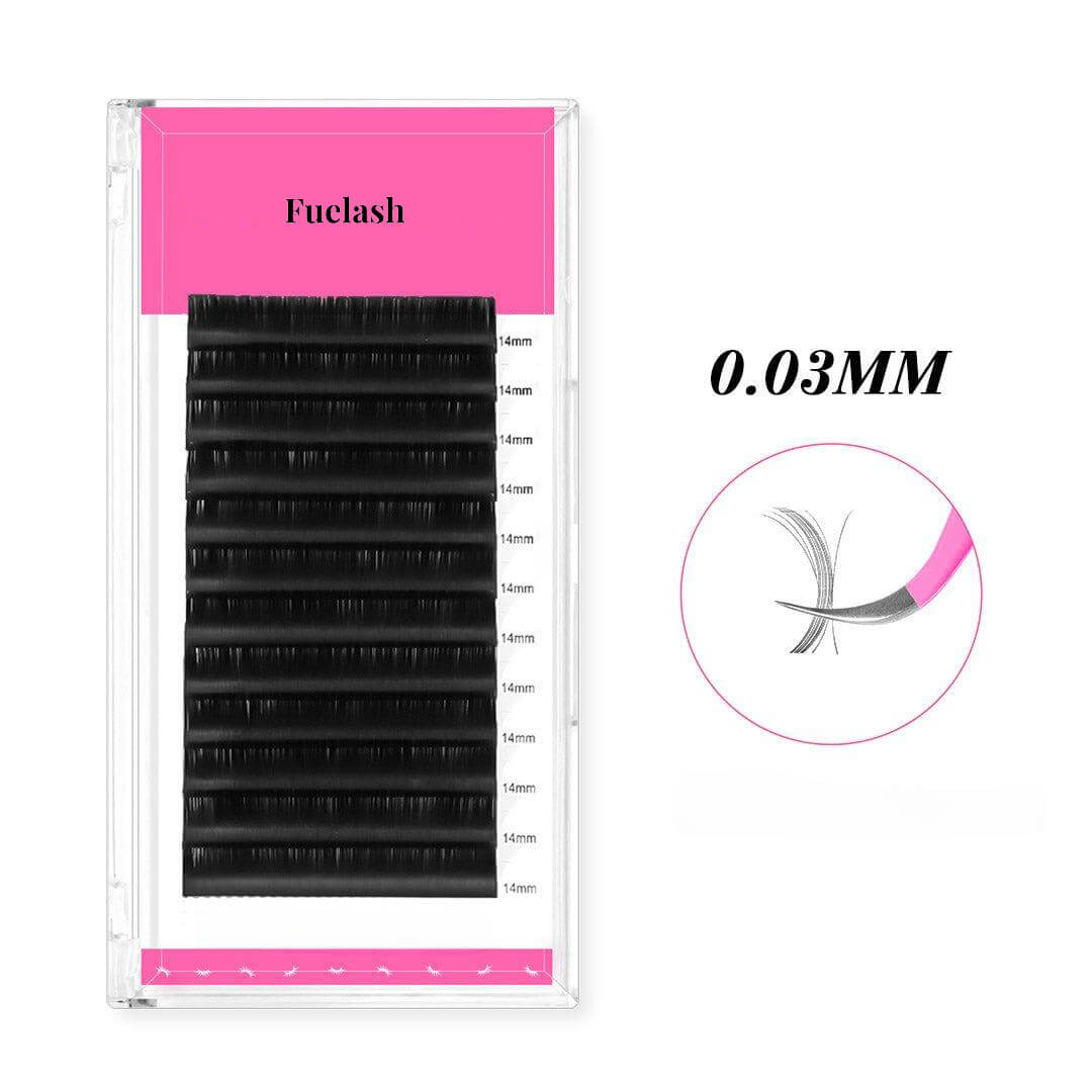 0.03MM Cashmere Premium Mega Volume Eyelash Extensions