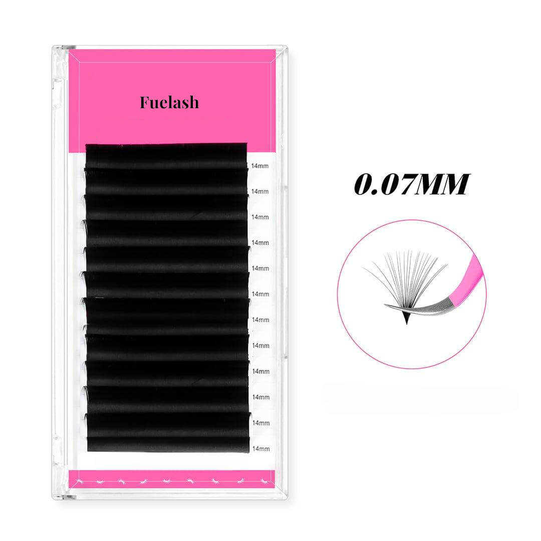 0.07MM Cashmere Easy Fan Volume Eyelash Extensions