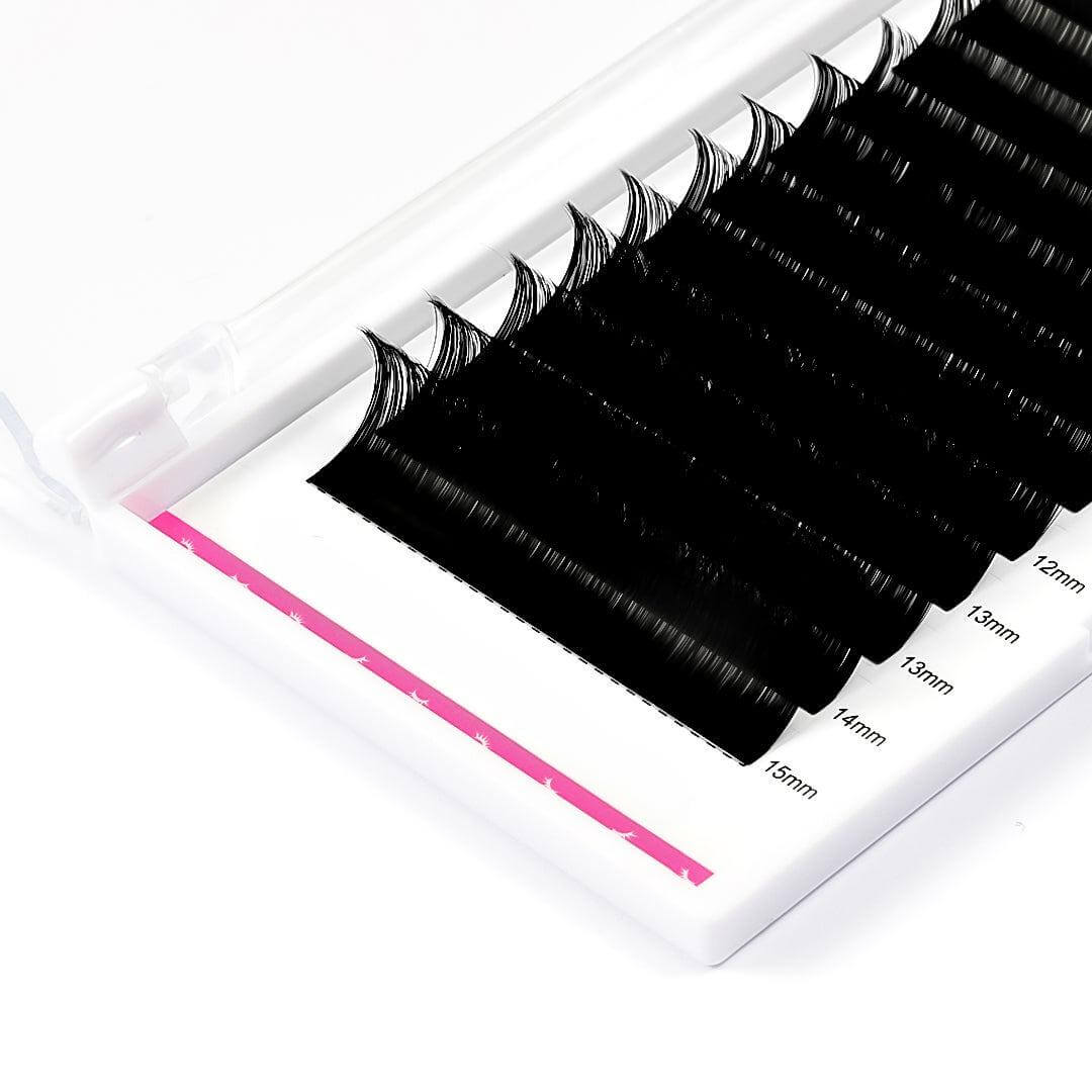 0.03mm Super Black Super Matte Royal Sable Mega Volume Eyelash Extensions