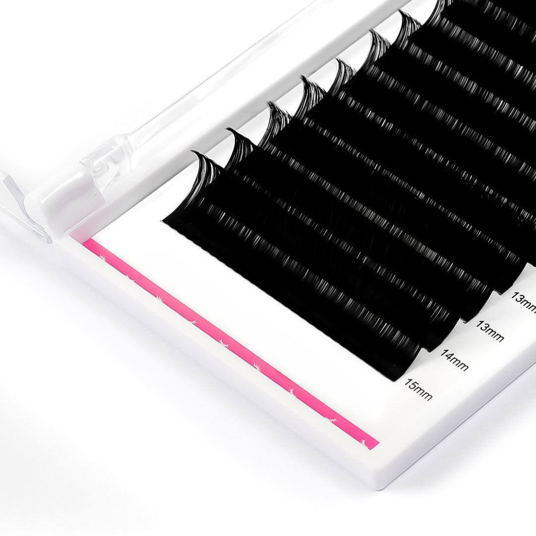 0.07mm Super Black Super Matte Royal Sable Volume Eyelash Extensions