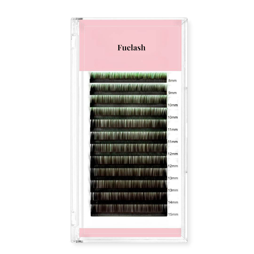 0.07MM Ombre Colored Volume Eyelash Extensions