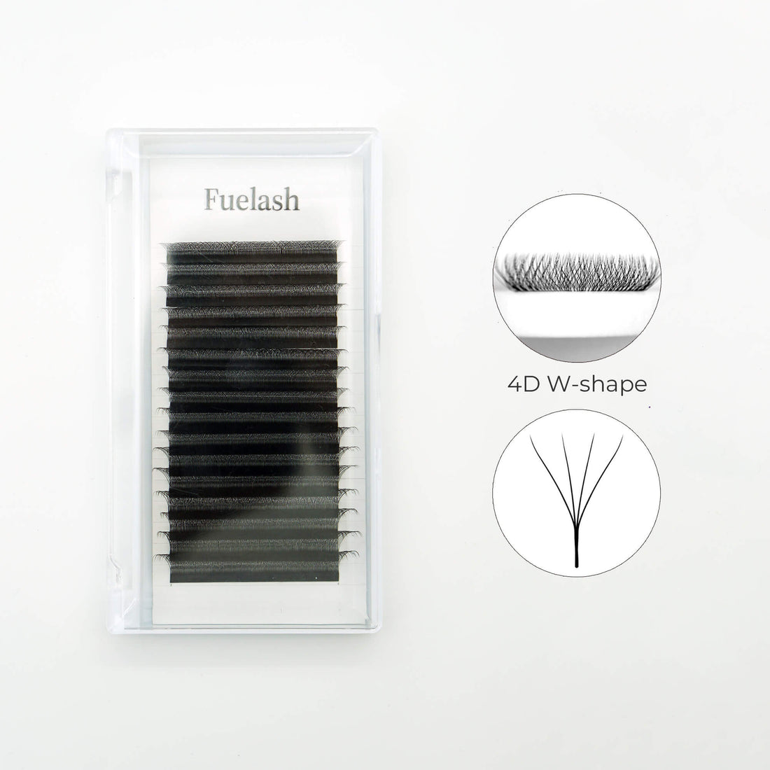 W Style 4D Premade Volume Fan Lashes