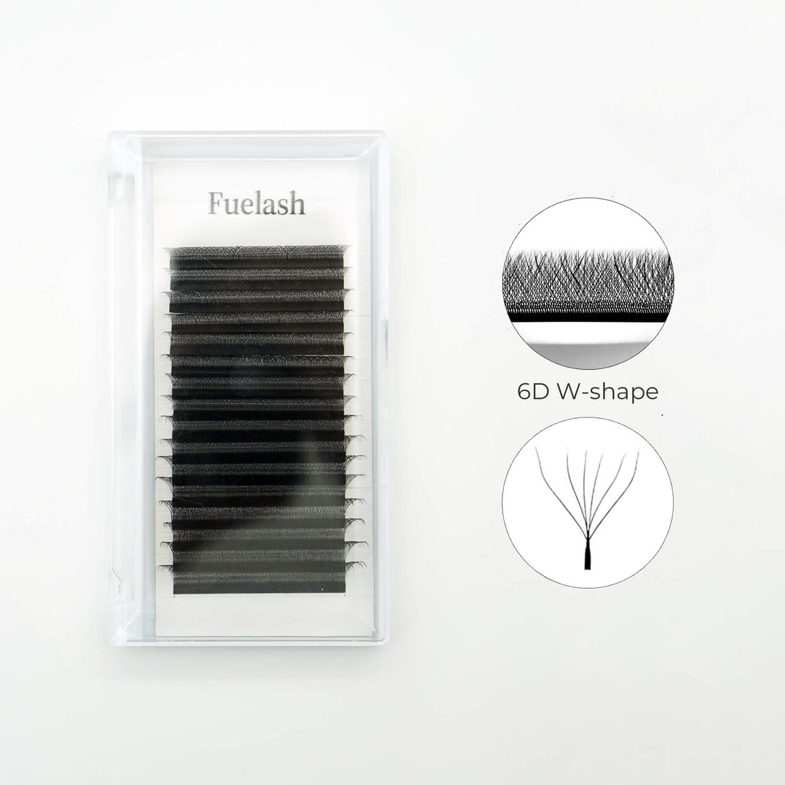 W Style 6D Premade Volume Fan Lashes