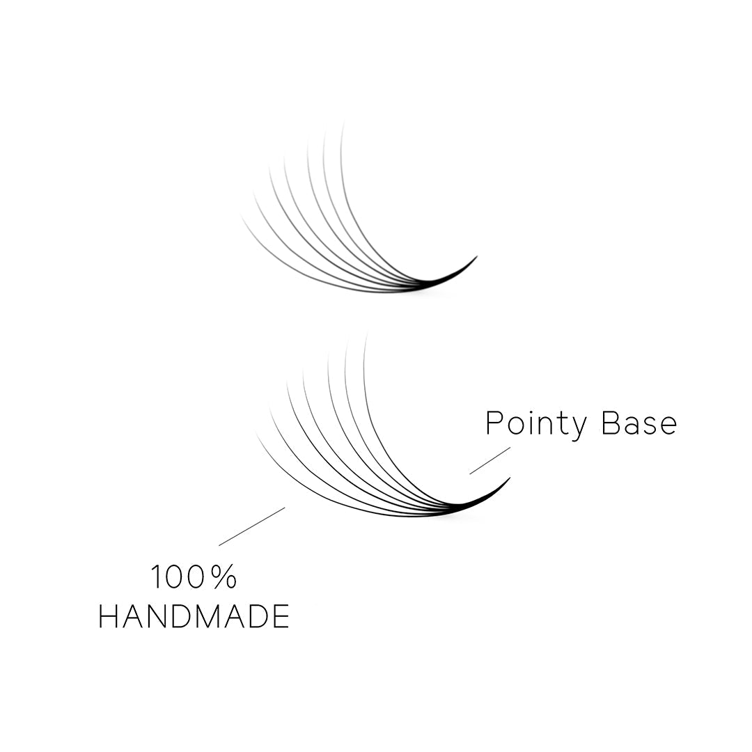 7D Loose Promade Fans - 500 Premade Volume Lashes