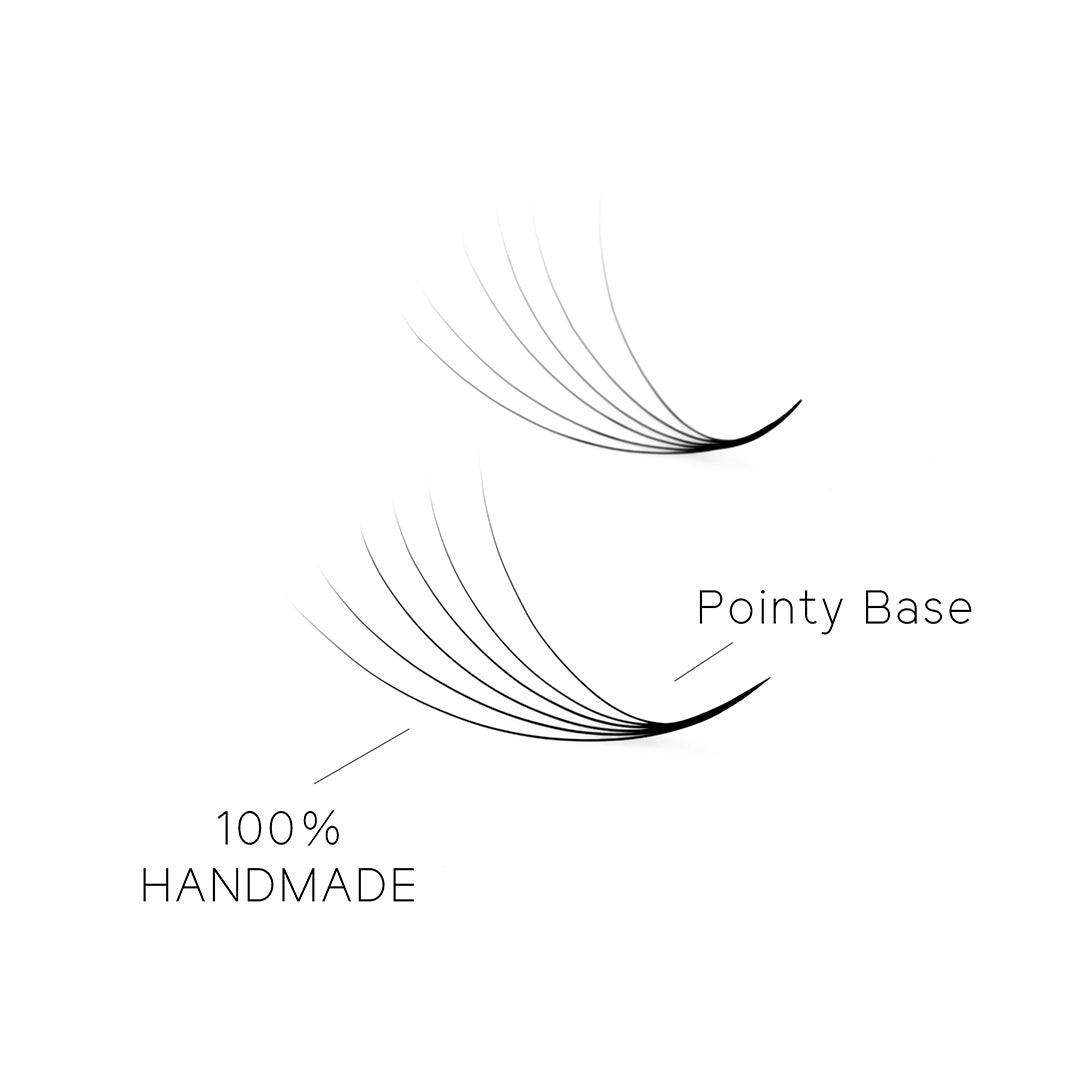 6D Loose Promade Fans - 500 Premade Volume Lashes